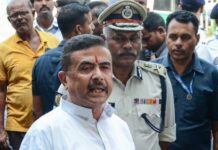 उड़ान भरते ही हेलीकॉप्टर में आई खराबी, कोलाघाट में शुभेंदु अधिकारी की आपात लैंडिंग