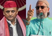 यूपी की सियासत में ओवैसी की एंट्री से हलचल, अखिलेश के सामने नई चुनौती Akhleash owasi