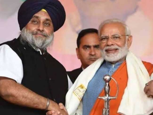 PM-Modi_Sukhbir_Badal---bjp-akali-daal PM Modi Sukhbir Badal bjp akali daal
