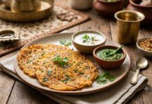 व्रत में खाएं कच्चे पपीते का स्वादिष्ट पैनकेक Raw Papaya Pancake