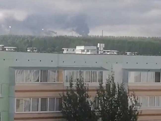 Ukrainian-Drone-Strike-Deep-Inside-Russia Ukrainian Drone Strike Deep Inside Russia