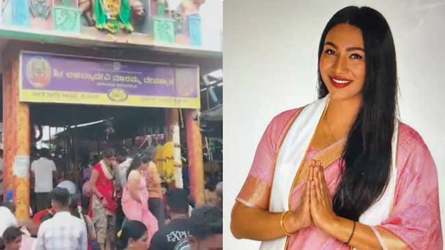 bjp-mlas-daughter-accused-of-assaulting-female-police-officer-in-karnataka Bjp mlas daughter accused of assaulting female police officer in karnataka