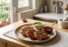 गाजर-चुकंदर की ये टिक्की — स्वाद भी, रंग भी, सेहत भी Gajar chukandar tikki