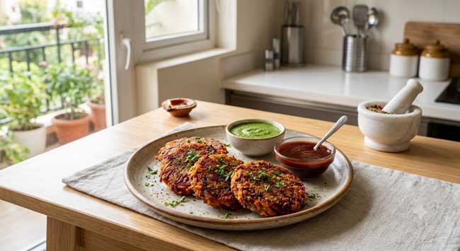 gajar-chukandar-tikki Gajar chukandar tikki
