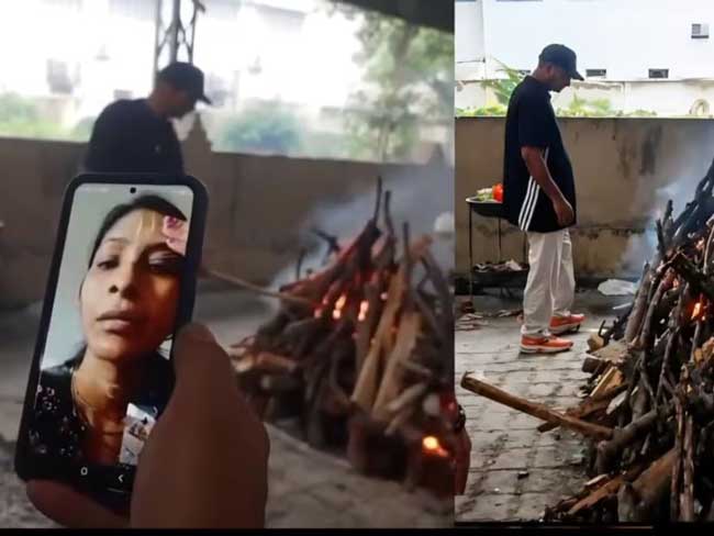 haryana-man-dies-in-old-age-home-daughters-attend-last-rites-through-video-call Haryana man dies in old age home daughters attend last rites through video call
