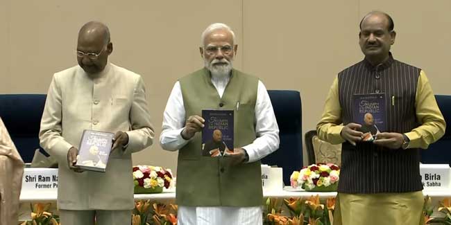 pm-modi-released-the-autobiography-of-former-president-ramnath-kovind Pm modi released the autobiography of former president ramnath kovind