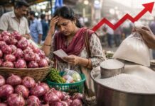 प्याज-चीनी के दामों में उछाल, आम आदमी की रसोई पर महंगाई की मार Sugar onion prices hike