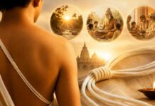 जनेऊ के तीन सूत्र और नौ धागे: सनातन जीवन-दर्शन का गूढ़ संदेश Yagnopavit or janeu meaning