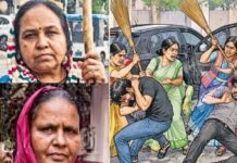 देहरादून में महिला के अपहरण की कोशिश, तीन सफाईकर्मियों ने झाड़ू से बदमाशों को खदेड़ा 3 women workers beat kidnappers with brooms save woman life