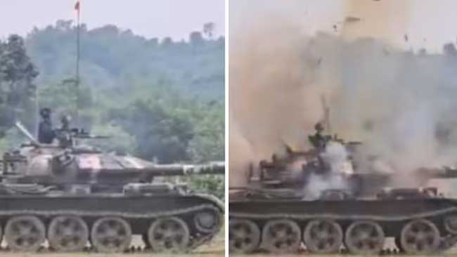 Chinese-Tank-Explodes-2-Bangladesh-Soldiers-Killed Chinese Tank Explodes 2 Bangladesh Soldiers Killed