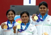 एशियन गेम्स में भारत को गोल्ड, महिला कंपाउंड टीम ने रचा नया इतिहास India win gold in compound women