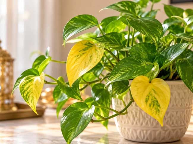 Money-Plant-Leaves-Turning-Yellow Money Plant Leaves Turning Yellow