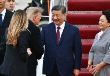 अमेरिका-चीन तनाव के बीच ट्रंप ने किया शी जिनपिंग का गर्मजोशी से स्वागत Trump Gives Xi Jinping Grand Airport Welcome