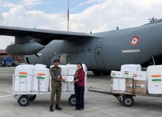 भारत की राहत सहायता नेपाल पहुंची, दवाइयों से टेंट तक 11 टन सामग्री India aid to nepal