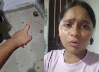 स्वतंत्र भारद्वाज की गिरफ्तारी के बाद निशु आजाद के घर पथराव का दावा Nishu azad claims stone pelting on her house