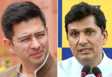 राघव चड्ढा के बयान से गरमाई सियासत, सौरभ भारद्वाज ने साधा निशाना Raghav chaddha and saurabh bhardwaj clash