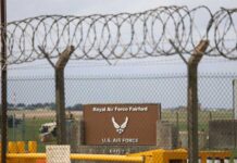 ब्रिटेन में आतंकी खतरे को लेकर अलर्ट, RAF फेयरफोर्ड के पास पांच गिरफ्तार Royal air force fairlord US airforce