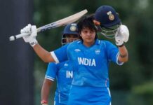 रिकॉर्डतोड़ शेफाली: 49 गेंदों में जड़ा पहला T20I शतक Shefali verma makes