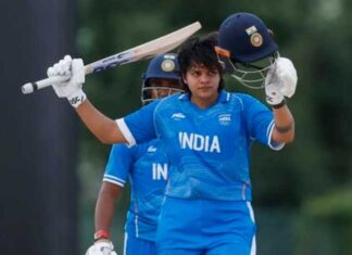 रिकॉर्डतोड़ शेफाली: 49 गेंदों में जड़ा पहला T20I शतक Shefali verma makes