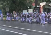 लोकतंत्र की रक्षा के नाम पर विपक्ष का मार्च, दिल्ली में हाई अलर्ट Delhi CRPF