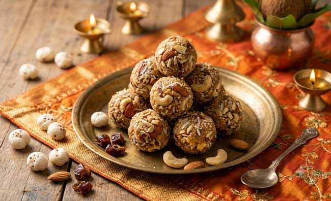 Dry-Fruit-Laddoos Dry Fruit Laddoos