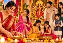 अष्टमी-नवमी पर क्या पहनें? पारंपरिक परिधानों और रंगों से निखारें अपना फेस्टिव लुक Festive Look with Traditional Outfits