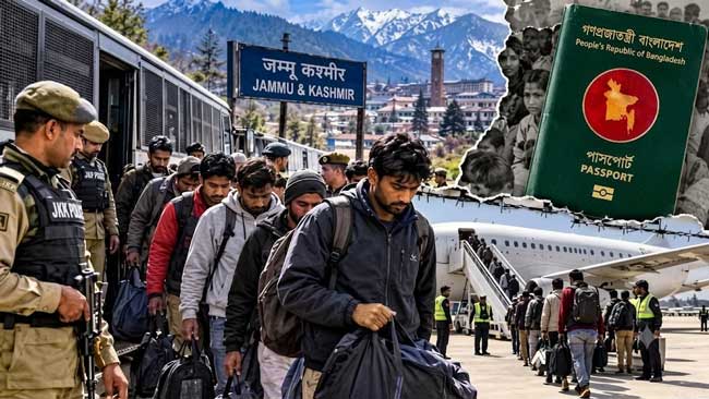 J&k-150-bangladeshi-citizens-deported-iaf-plane-bagdogra J&k 150 bangladeshi citizens deported iaf plane bagdogra