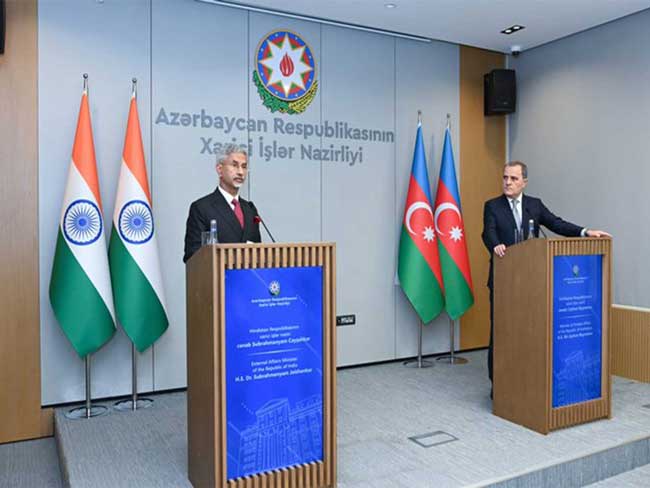 S-Jaishankar-and-Jeyhun-Bayramov S Jaishankar and Jeyhun Bayramov