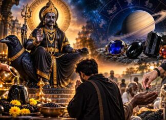 शनिवार को काला रंग और काले रत्न धारण करने की परंपरा का रहस्य Shani Dev Black Colour and Gemstones