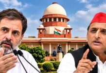 सुप्रीम कोर्ट का राहुल गांधी और अखिलेश यादव को नोटिस, मार्च को लेकर मांगा जवाब Supreme Court Rahul Gandhi and Akhilesh Yadav