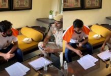 दिल्ली पुलिस के नोटिस पर अभिजीत दीपके ने किए साइन Delhi police notice to abhijeet dipke before lehra do tiranga