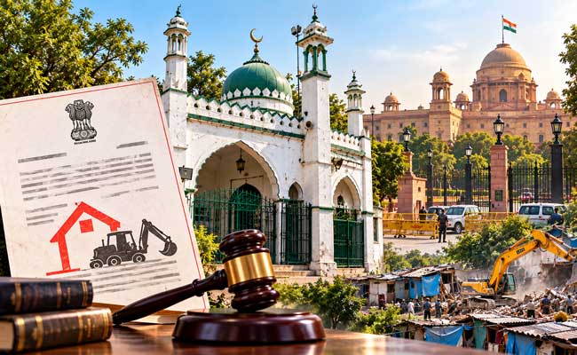 demolish-mosque-near-prime-minister-residence-within-6-days-owaisi-fume Demolish mosque near prime minister residence within 6 days owaisi fume