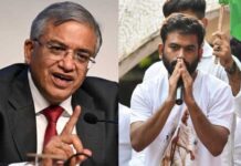 सीजेपी के विरोध प्रदर्शन में ‘हिंदूवाद मुर्दाबाद’ के नारे से विवाद, जांच के आदेश Gyanesh kumar abhijit depike