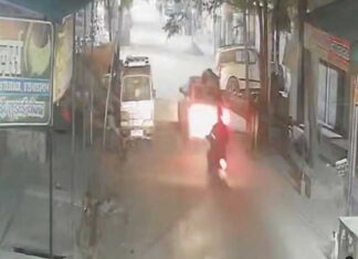 कानपुर में हैवानियत की हदें पार, युवक को कार से घसीटकर कुचलने का आरोप Kanpur man murdered crushed with car tortured tied on roof trapped fingers in window