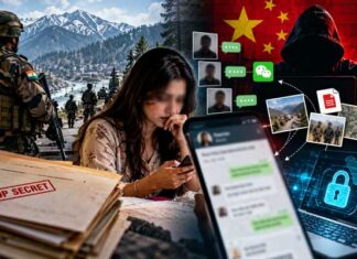 सेना के अधिकारी की पत्नी पर गंभीर आरोप, सैन्य परिवारों की डिजिटल सुरक्षा पर बढ़ी चिंता Officer wife china intelligence leak case