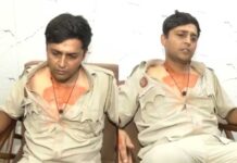 ज्ञानेश कुमार के इस्तीफे की मांग को लेकर प्रदर्शन, पुलिसकर्मी से मारपीट का आरोप Police constable beaten during congress protest against cec gyanesh kumar