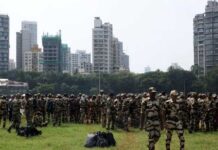 शिवाजी पार्क में कड़ा पहरा, सभी गेट बंद; प्रदर्शन के लिए पहुंचने लगे कॉकरोच पार्टी के समर्थक Shivaji park changed into fort large no of police