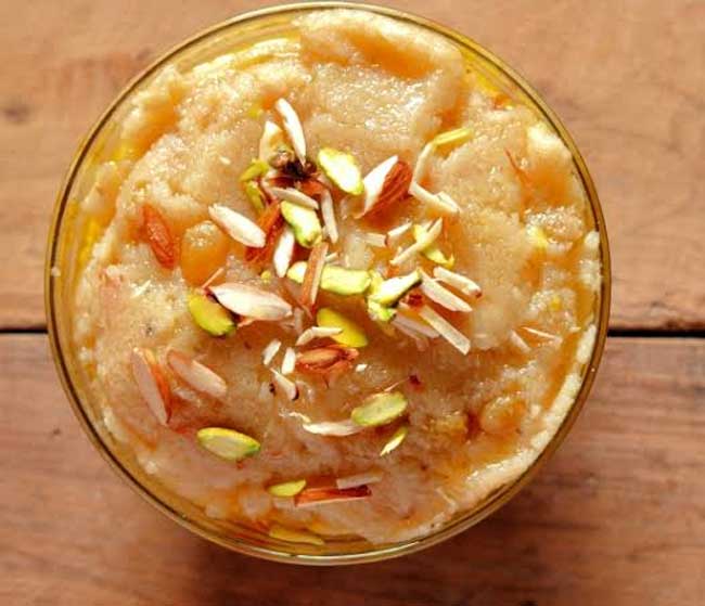 suji-halwa Suji halwa