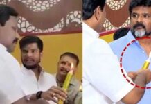 ‘पहले मैं जलाऊंगा दीया’, कांग्रेस सांसद से भिड़े थलपति विजय की पार्टी के विधायक Thalapathy vijay tvk mla and congress rajya sabha mp dispute over lighting of a lamp